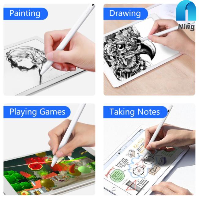 Set 2 Bút Cảm Ứng Chuyên Dụng Cho Apple Pencil Pro 11 12.9 9.7 2018 Air 3 10.2 2019 Mini 5