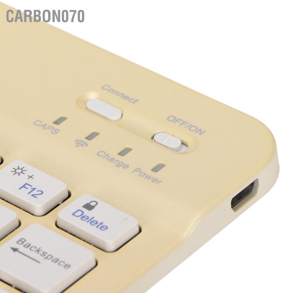 [Hàng Sẵn] Bàn Phím Bluetooth Không Dây Mini Cho PC【Carbon070】