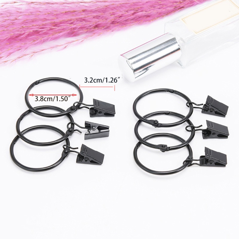 Set 20 Vòng Kẹp Rèm Cửa Nhà Tắm Chuyên Dụng
