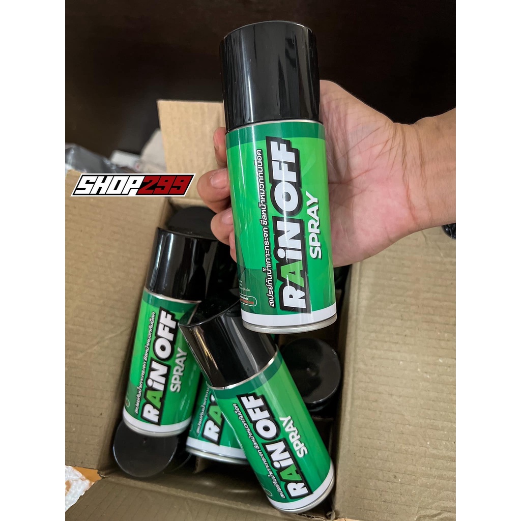 Chai Xịt Chống Bám Nước Cho Kính Mũ Bảo Hiểm, Xe Hơi, Gương Chiếu Hậu, Chống Bám Nước Mưa Cho Kính Cận RAINOFF LUBE71