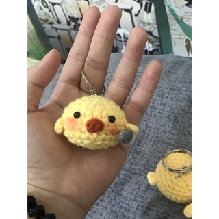 Móc khoá gà dễ thương
