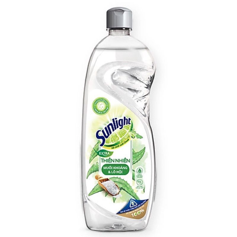 Nước rửa chén sunlight thiên nhiên 370g/ nước rửa bát