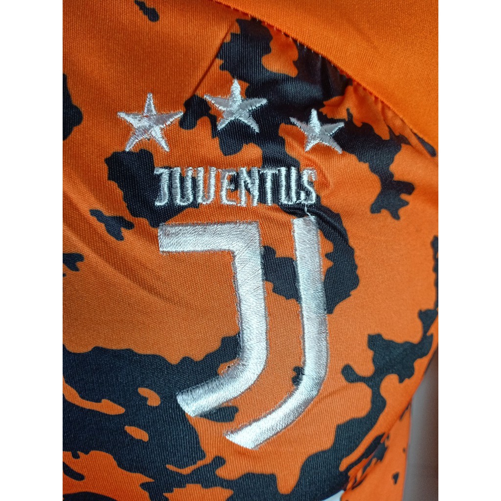 Bộ đồ đá banh CLB Juventust màu cam