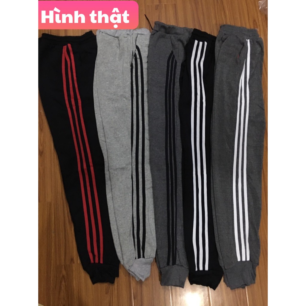 Ống rộng ⚡️ GIÁ SỐC ⚡️ Quần jogger unisex thể thao nam nữ nỉ cao cấp bigsize thu đông tập GYM 4 MÀU cá tính