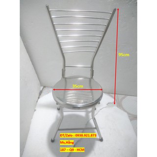 Ghế Tựa Inox 304 Xếp Gọn - GX121I