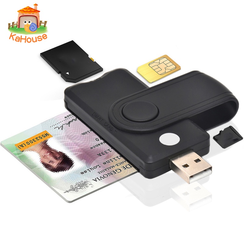 [whsmell] All in 1 Smart Portable Card Reader Multi-Slot High Capacity Broad Compatibility 512G for Windows/Linux SD/SIM PC Laptop Work | BigBuy360 - bigbuy360.vn