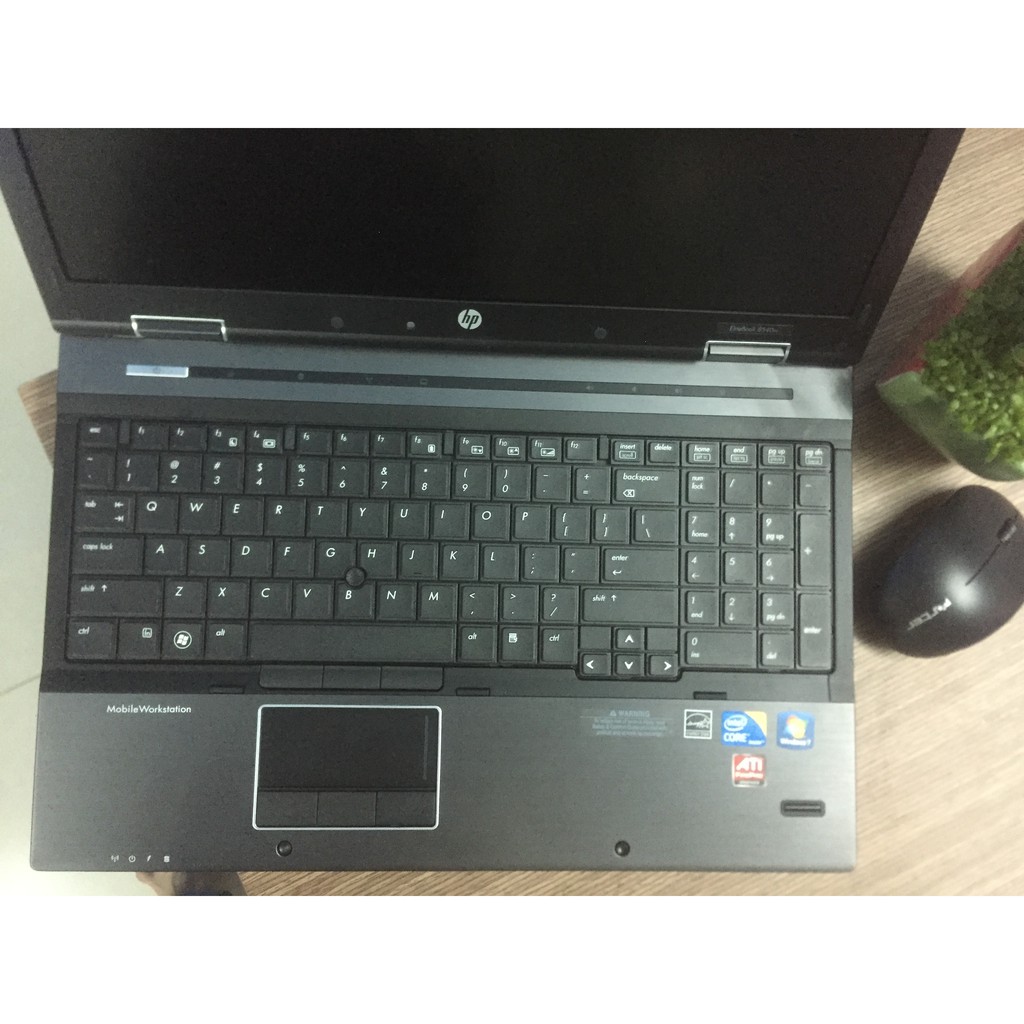 Dòng máy trạm HP Elitebook 8540W 97%(Core i7 840QM, 4GB, SSD 120GB, AMD Radeon HD 6750m , 15.6 inch Full HD)