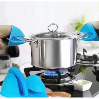 [Giảm Sốc] Combo 2 Cái Tay Lót Nồi Silicon, Combo 2 Miếng Bắc Xoong, Nồi Silicon Chống Nóng, Chịu Nhiệt