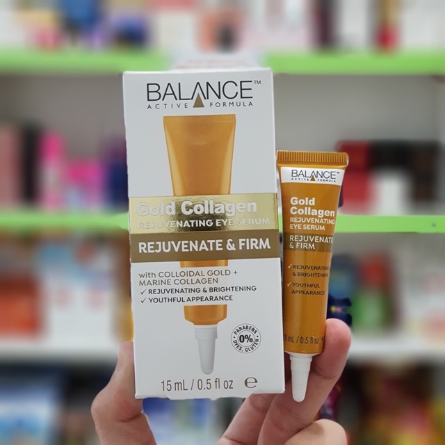 Kem Dưỡng Thâm Mắt Balance Active Formula Gold Collagen Rejuvenating Eye Serum | BigBuy360 - bigbuy360.vn