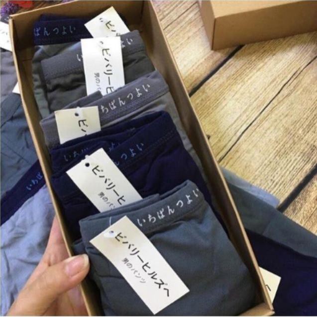 [HÀNG CHÍNH HÃNG] Hộp Năm quần lót ĐÙI xuất Nhật ❤ Hộp Năm quần SỊT nhật ❤ Hộp quần lót Xuất Khẩu