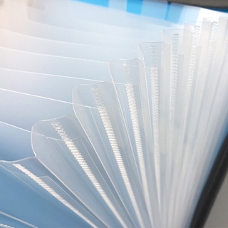 A4 Multi-layer Organ Bag Zipper Information Briefcase Document File Folder Pack
