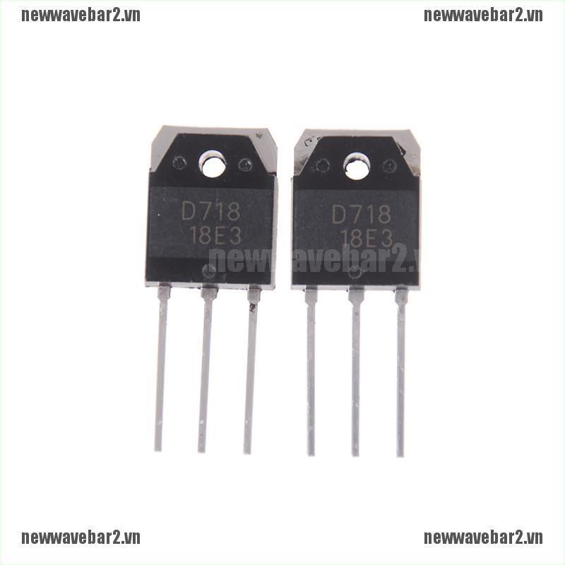 1 Cặp (2 Cái) Bán Dẫn Chính Hãng 2sb688 & 2sd718 Kc Transistor B688 & D718