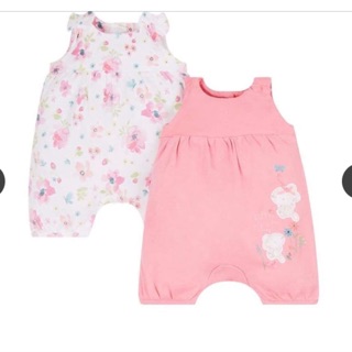 Set 2 romper mothercare cotton