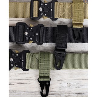Dụng cụ EDC móc khóa đa năng bằng vải màu đơn giản đeo gắn dây nịt thắt lưng dùng móc chìa khóa mắc dụng cụ tiện lợi