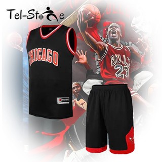 [Đồng phục bóng rổ] CLB Chicago Bulls (Đen)