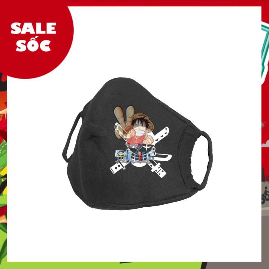 Khẩu trang thời trang nam nữ One Piece Zoro