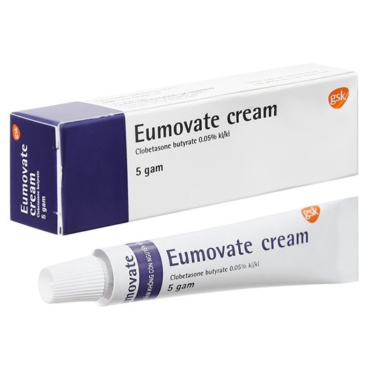 Kem bôi ngứa da Eumovate Cream date t6/2022 (5g) - Đông Anh Pharmart