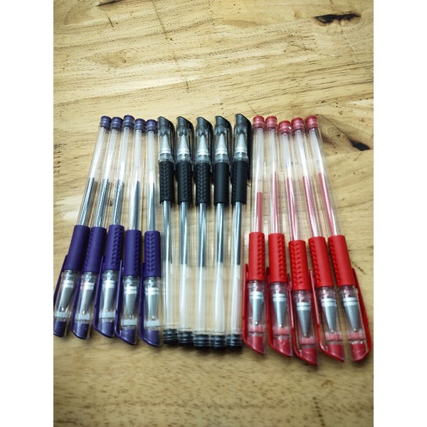 bút bi mực nước combo 5 cây