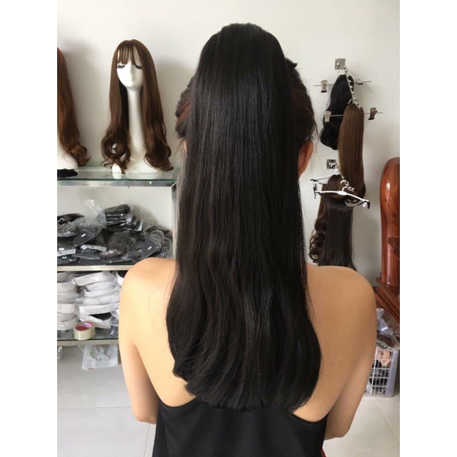 Tóc giả cúp. Ngoạm thẳng cúp n51