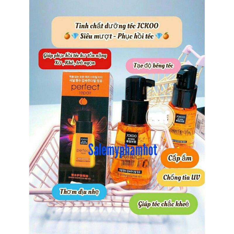 Tinh Dầu Dưỡng Tóc JCKOO Morocco Hair Care Oil Siêu Hot Hàn Quốc