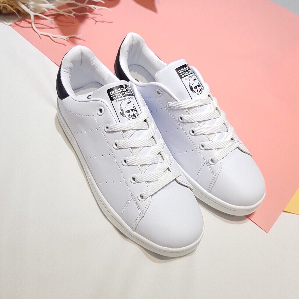 [TẶNG CHAI TẨY TRẮNG + TẶNG HỘP] GIÀY THỂ THAO NAM NỮ COUPLE STAN SMITH LƯỠI GÀ DÀY ẢNH THẬT TỰ CHỤP - HÀNG CHUẨN VNXK