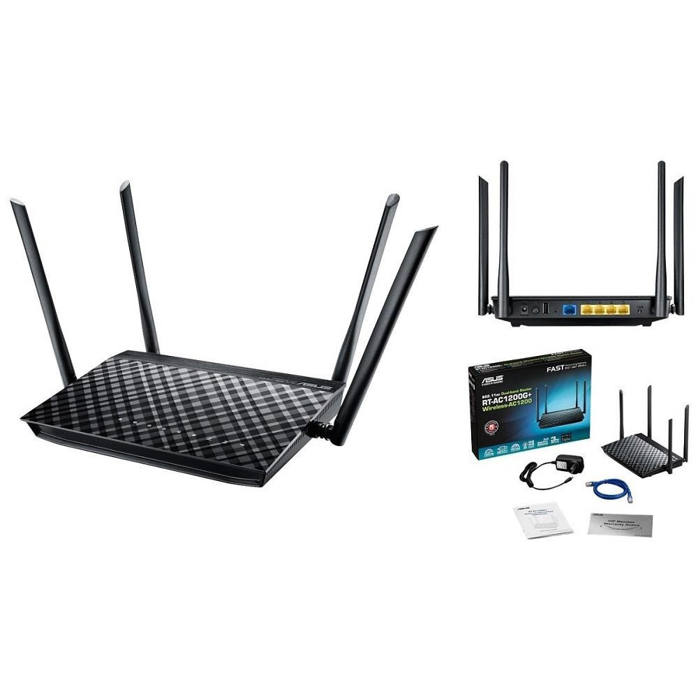 Thiết bị mạng phát Wifi Asus RT-AC1200G+ New 100%