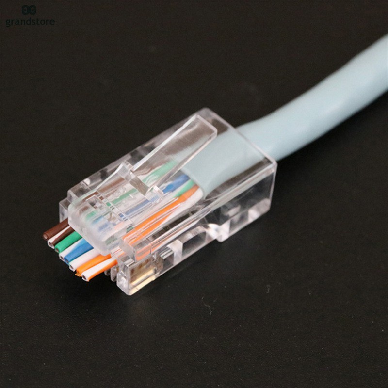 Gs Đầu Nối Dây Mạng Rj45 Cat6 Cat6e Utp Rj45