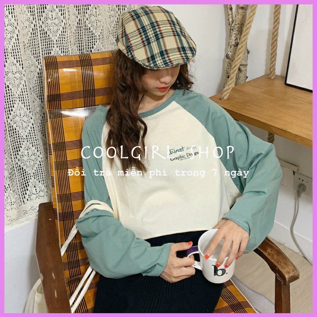 ÁO CROPTOP FOM RỘNG TAY DÀI | BigBuy360 - bigbuy360.vn