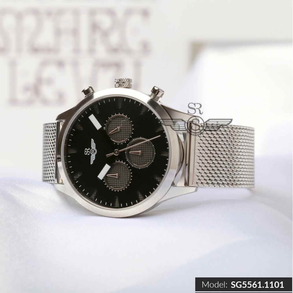 Đồng hồ nam SRWATCH Chrono Sport SG5561.1101 Mặt kính Sapphire Chống trầy Chống nước