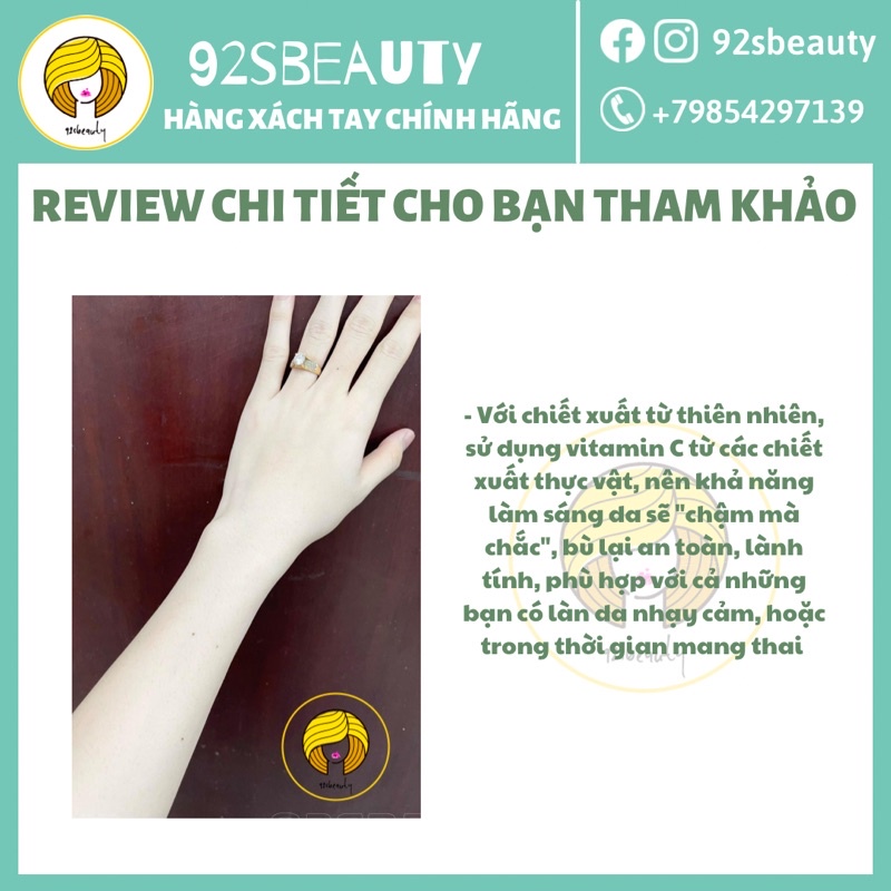 Sữa dưỡng thể trắng da Bielenda Bio Vitamin C Moisturizing And Toning Body Milk