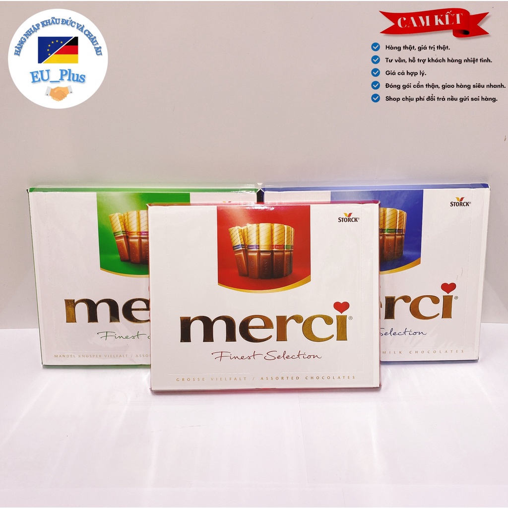 Socola Merci Thanh 250g Đức - NGON NHỨC NÁCH [ EUPLUS SHOP ]