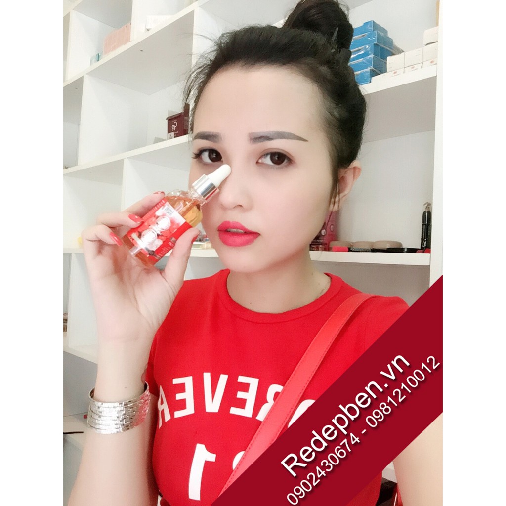 Serum Natura Siberica dưỡng trắng hồng da