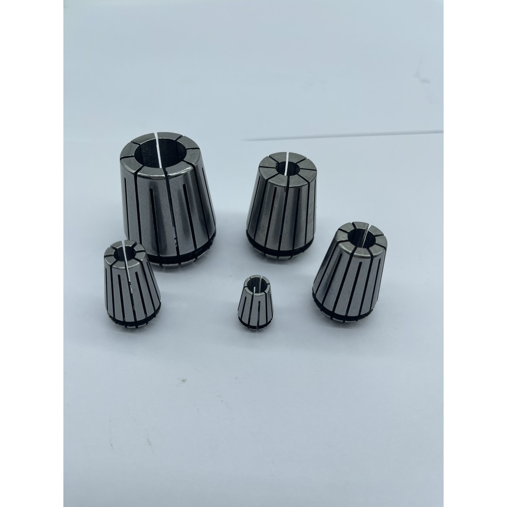 Collet đầu kẹp dao er11, er16, er20, er25, er32. Dành cho spindle củ đục CNC 800w ,1.5kw, 2.2kw, 3.2kw, 4.5kw, 5.5kw..