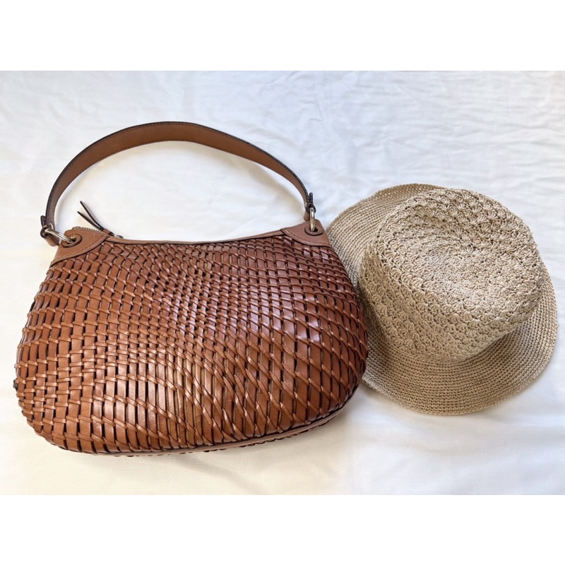 Túi da đan Cole Haan