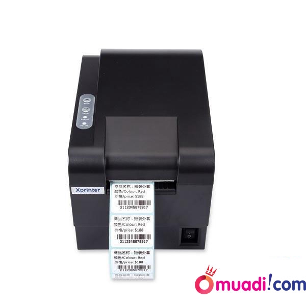 Máy in mã vạch, tem nhiệt trà chanh trà sữa giá rẻ Xprinter XP-235B | BigBuy360 - bigbuy360.vn