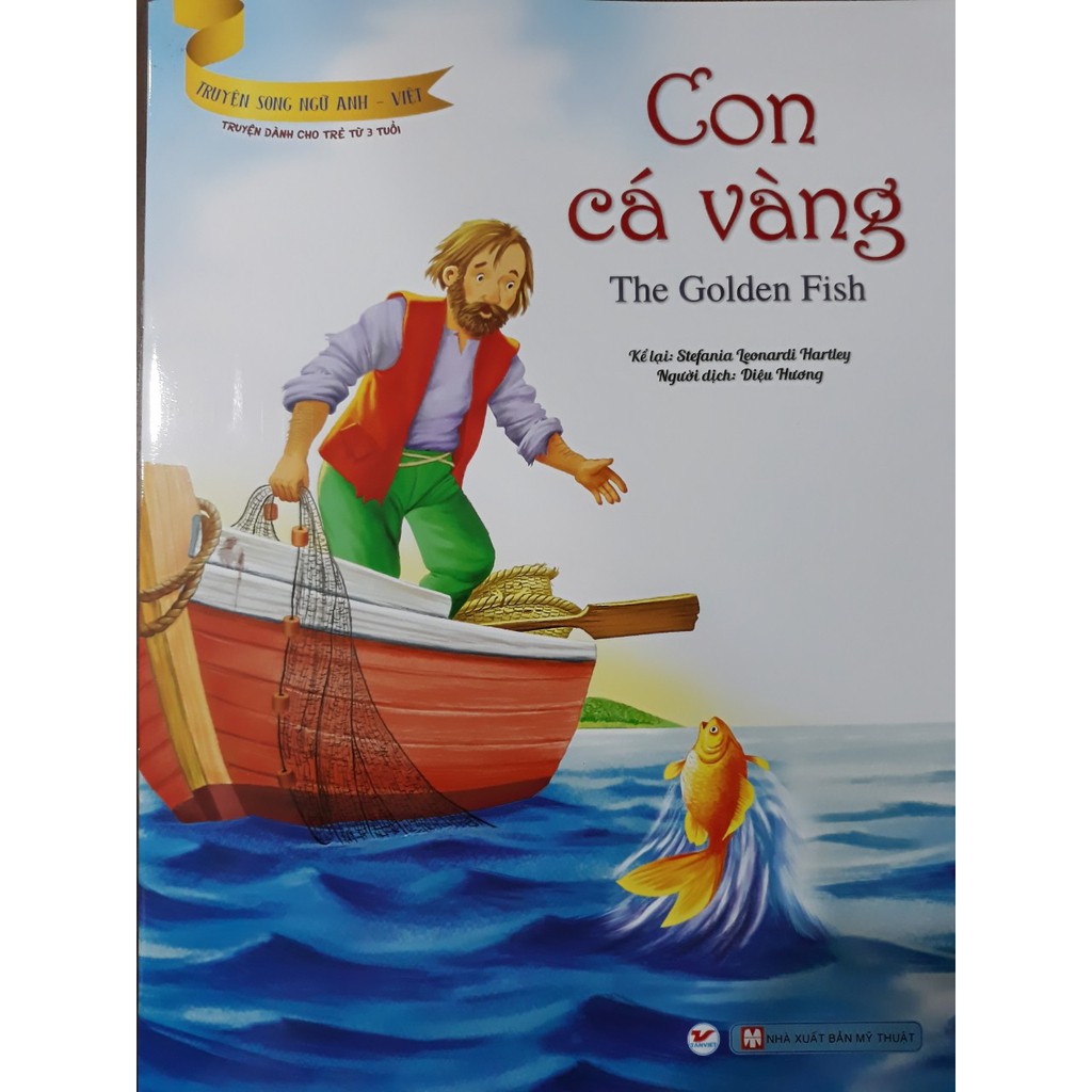 Sách - Truyện Song Ngữ Anh - Việt: Con Cá Vàng Sách Thiếu Nhi
