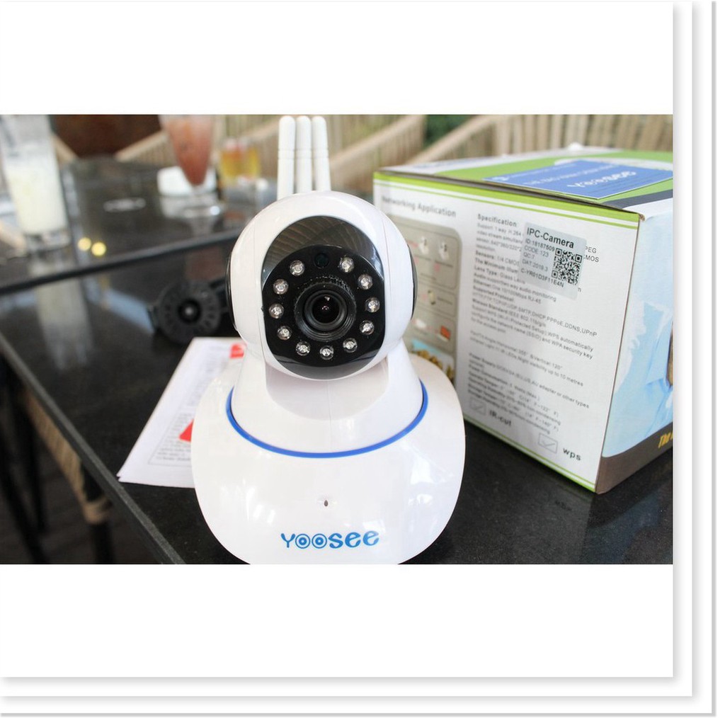 Camera IP Yoosee 3 Râu 1.0Mpx- Tích Hợp Chức Năng Phát Hiện Chuyển Động