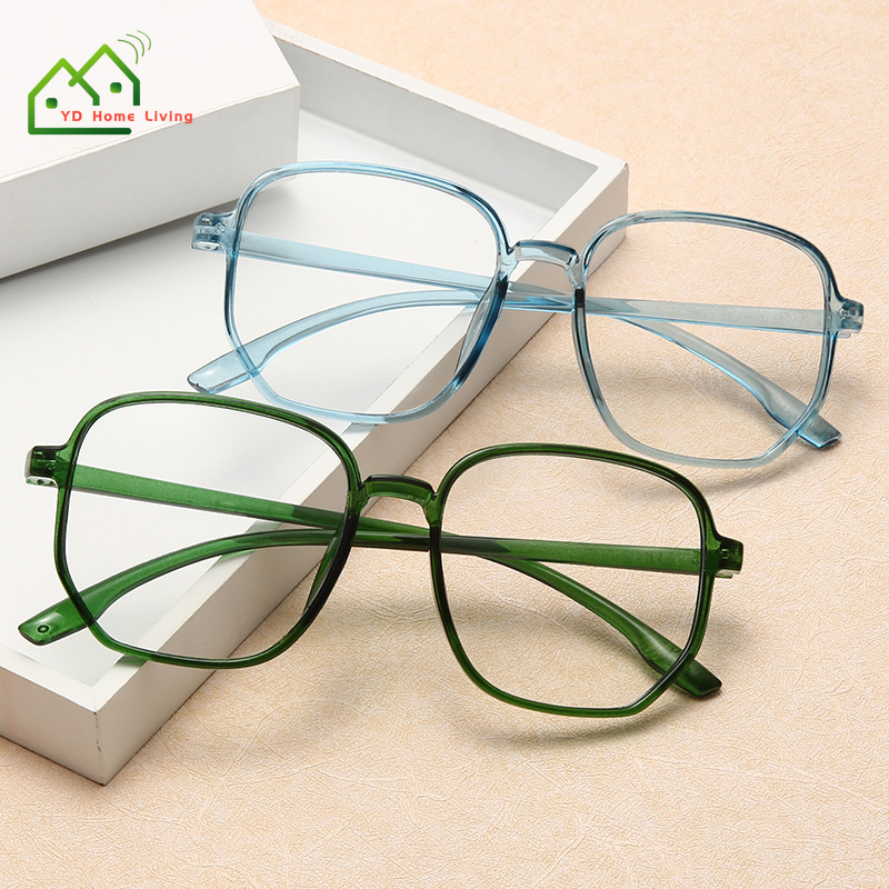 Mắt Kính Gọng Đa Giác Chống Ánh Sáng Xanh Cao Cấp Hợp Thời Trang