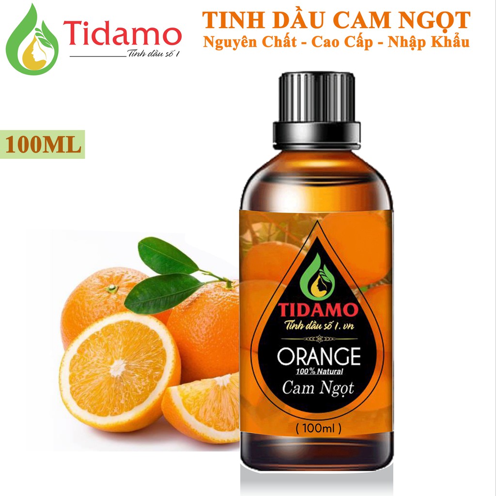TINH DẦU CAM NGỌT 100ML giúp Làm Đẹp và Thư Giản - Tinh dầu cam nguyên chất nhập khẩu, Có Kiểm Nghiệm Chất Lượng
