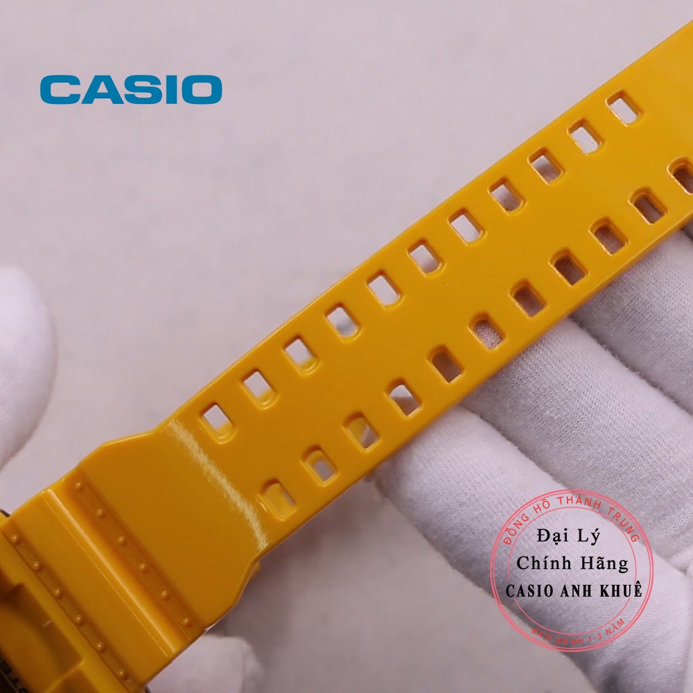 Đồng hồ Nam Casio G-Shock Nam GA-100A-9A vỏ vàng chính hãng