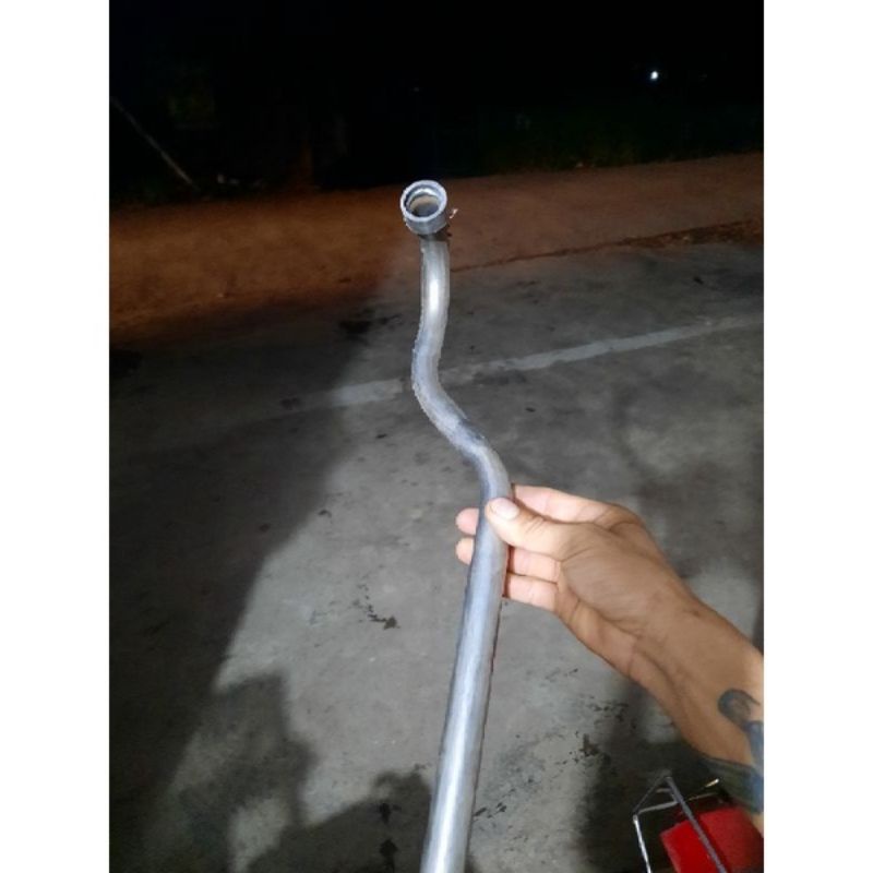 Cổ Pô bô inox 304 lắp xe wave 110 honda