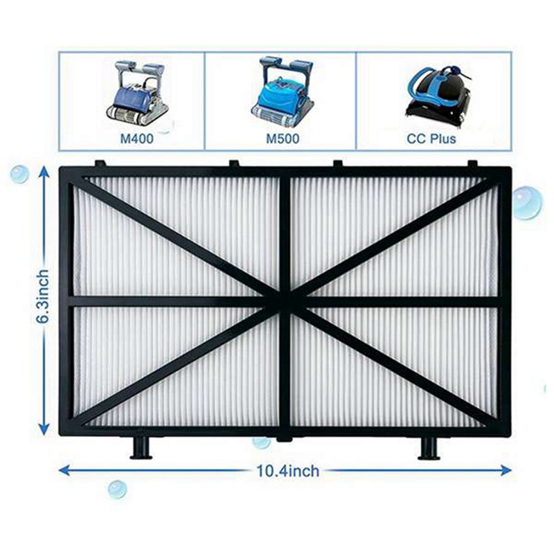 Bộ Lọc Làm Sạch Hồ Bơi Siêu Mỏng 9991432Set 4 Bộ Lọc Hồ Bơi R4 Cho Dolphin M400 M500