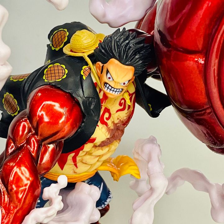 Mô Hình Nhân Vật Figure Monkey D Luffy Gear 2, Gear 4 Fire Boxing One Piece - Mô Hình Figure Luffy Mũ Rơm Vua Hải Tặc