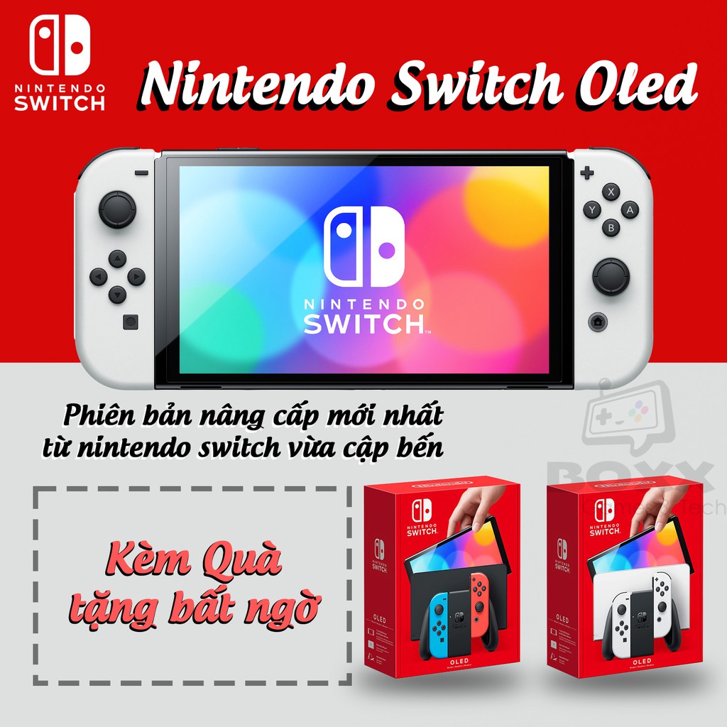 Máy chơi game Nintendo Switch OLED, Nintendo Switch Oled 2021 Kèm quà tặng | WebRaoVat - webraovat.net.vn