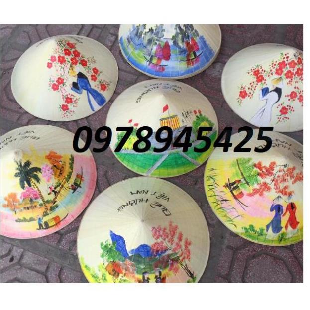 NÓN LÁ HUẾ VẼ TRANH