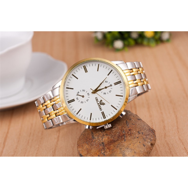 [siêu sale] đồng hồ thời trang nam nhãn hiệu ORLANDO (VT1002)