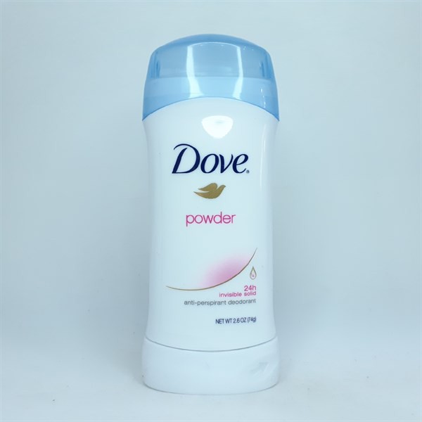 Lăn khử mùi Dove Powderb24h Invisible Solid 74g