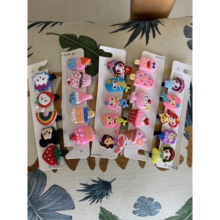 Set vỉ 5 chiếc kẹp tóc cực đáng yêu cho bé gái^^
