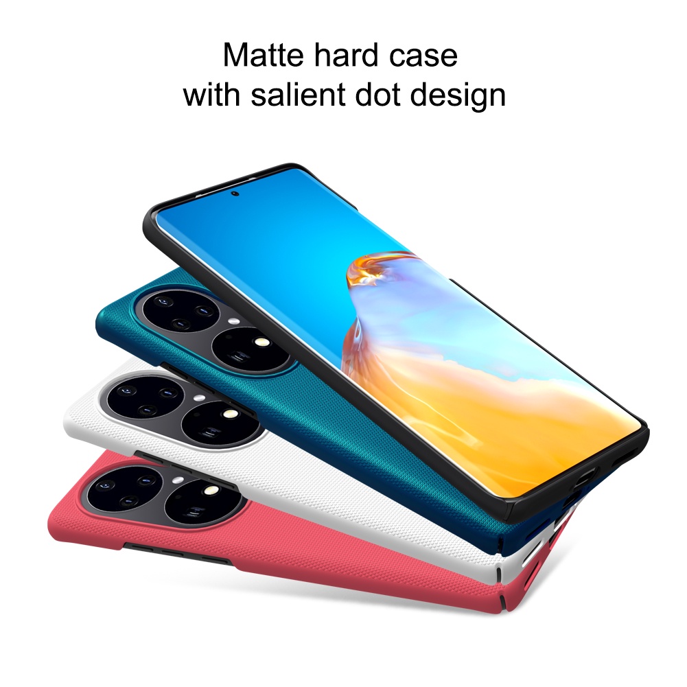 Ốp lưng Huawei P50 Pro Nillkin Frosted Shield PC Ốp lưng Cho Huawei P50