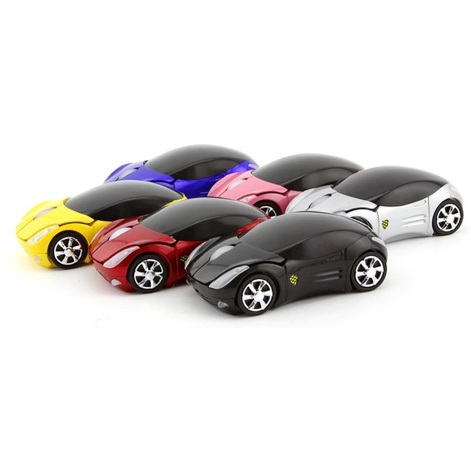 Chuột Quang Không Dây HìNh Xe Hơi 3D 1600 DPI 2.4Ghz, ĐầU CắM USB Cho PC /